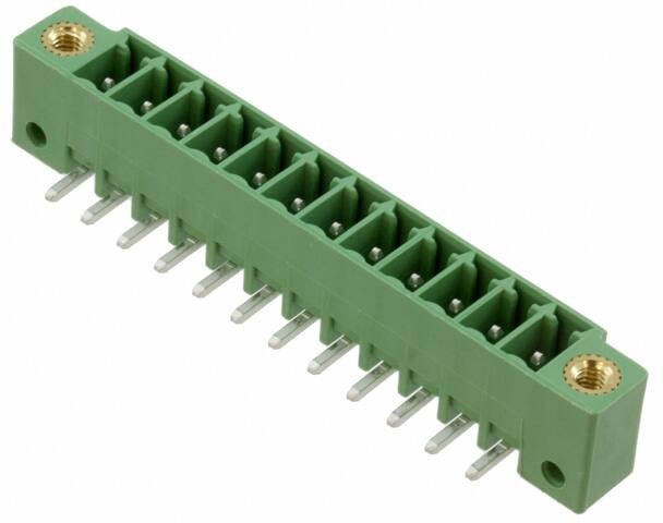 1843897, Pluggable Terminal Blocks 12 Pos 3.5mm pitch Through Hole Header