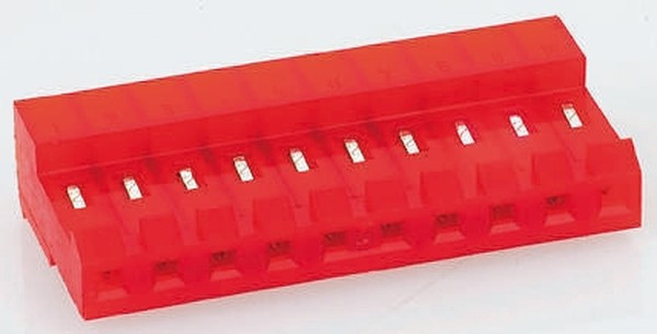 3-640428-4, Conn IDC Connector F 4Power POS 3.96mm IDT RA Cable Mount Bag/Box