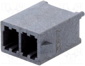 0768290102, Conn Power HDR 2 POS 5.7mm Solder ST Thru-Hole 2 Terminal 1 Port Mega-Fit® Tray