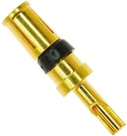 L17DM537447, Female Solder D-Sub Connector Power Contact, Gold Power