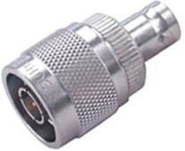 33"N-BNC-50-1/133"UE, РЧ/Коаксиальный адаптер, N, Штекер, BNC, Гнездо, Прямой Переходник, 50 Ом