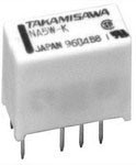 NA-5W-K, Реле электромагнитное, DPDT 2A Uобмотки 5V 178R