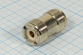 Переходник гнездо UHF - гнездо UHF; Q-9169 Z гн UHF-гн UHF\QUHFZI