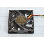 Вентилятор постоянного тока 12 Вольт, подшипник скольжения, с разъёмом на три контакта, ВН072 вент 6