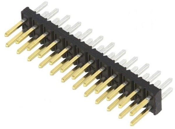 57102-F08-12ULF, Minitek®, Board/Wire to Board Connectors, Unshrouded Headers - Through Hole - Double row - 24 Positions - 2mm (0.079inch) -