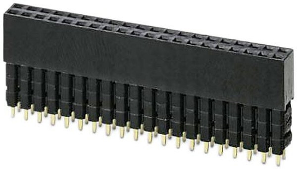 PSTD 0,65X0,65/40-2,54, Полоска гнезд, 100 штук , для Raspberry Pi