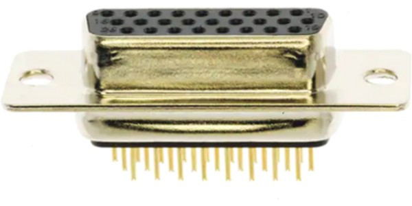 180-026-213R001, D-Sub High Density Connectors 26P FEMALE VERT DIP SOLDER