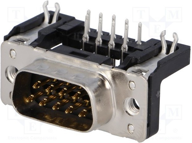 09651627811, D-Sub Standard Connectors DSUB SV ML SSDP ANG73-254 09P