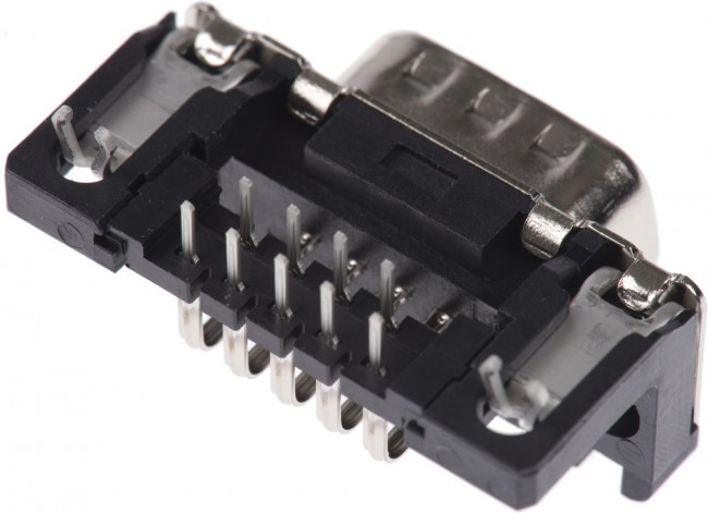 09651627811, D-Sub Standard Connectors DSUB SV ML SSDP ANG73-254 09P