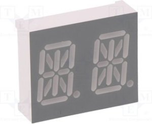 LTP-3784E, Дисплей: LED, алфавитно-цифровой, 13,8мм, 0,54", II.зн: 2, катод LTP-3784E, Дисплей: LED, алфавитно-цифровой, 13,8мм, 0,54", II.зн: 2, катод