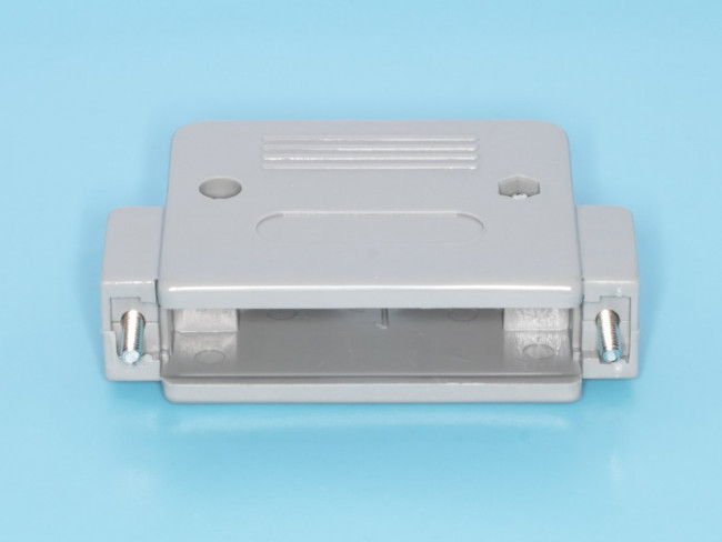 DP-50C, Корпус разъема D-SUB 50 контактов, серый