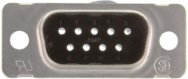 205204-4, D-Sub Standard Connectors 9P PLUG TIN IN 205204-4, D-Sub Standard Connectors 9P PLUG TIN IN