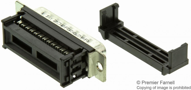 L117DBFRA25P, D-Sub Standard Connectors D-SUB IDC PIN 25P