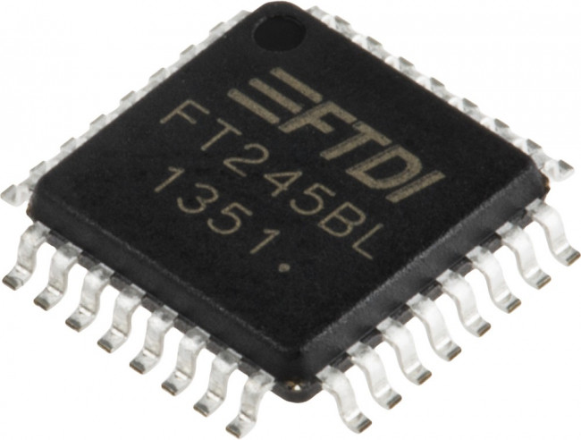 FT245BL-REEL, Преобразователь USB1 1 - FIFO режим Bit Bang (=FT245BM), [TQFP-32]
