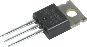 IRL3803PBF, Trans MOSFET N-CH Si 30V 140A 3-Pin(3+Tab) TO-220AB Tube