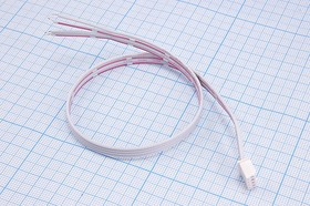 Шнур гнездо питания HK, 3 контакта, шаг 2,5 мм, кабель длиной 0,3м(кабель межплатный); Q-2407 L гн пит HK\1x 4\P2,5\каб\\HK-04\4L300\