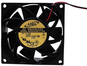 Вентилятор ADDA AD0824XB-F71DS 24V DC 0.65A 80X38