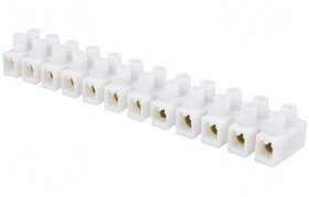 E.4033, Клеммник, зажим под винт, 6мм2, 400В, 41А, Кол-во полюс: 12