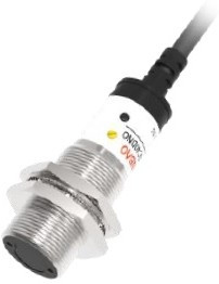 PR18-DM3DNO фотодатчик рефлекторный, М18, SN:3m, 10-30VDC, NPN NO, кабель 2м