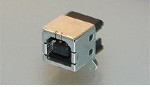 292304-4, Conn USB 2.0 Type B RCP 4 POS 2.5mm Solder RA Thru-Hole 4 Terminal 1 Port Box/Tray