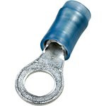 PIDG 130094-0, клемма тип "О" изолир.М5 (синий) на провод 1-2,5мм2