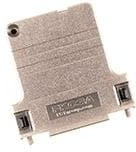 172704-0117, D-Sub Backshells 25P HOOD SHIELDED ANGLED CABLE OUTLET
