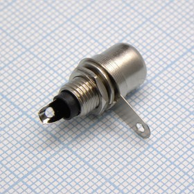 RCA 4010 (2703)B гнездо на блок, (Гнездо RCA на блок черный), RCA гнездо блочное, разъем типа "тюльпан"