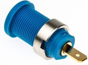 972355102, Blue Female Banana Plug Tab 1000V ac/dc