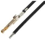 217471-1214, Rectangular Cable Assemblies ULTRA-FIT F-S 300MM 18 AWG LEADS BK Au