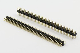 Разъем PLD-2-2x40 вилка, шаг P2.54, контакты 80P, монтаж на плату