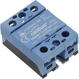 SO942960, SO9 Series Solid State Relay, 25 A Load, Panel Mount, 280 V ac Load, 265V ac/dc Control