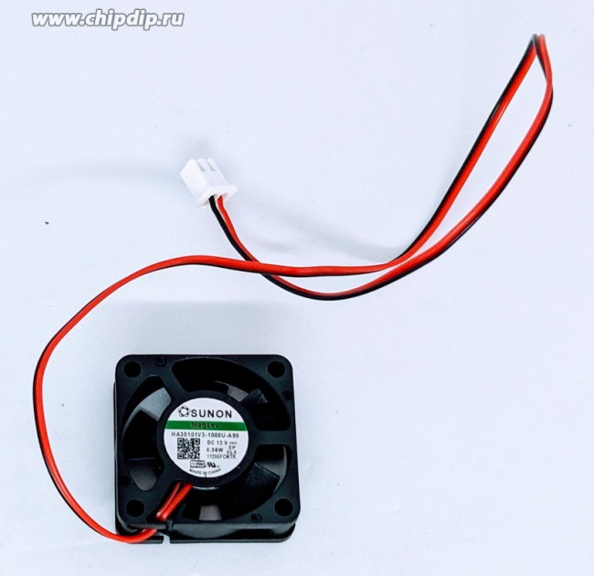 Вентилятор Sunon HA30101V3-1000U-A99 DC 12V 0.56W 0.046A 30x10 2pin