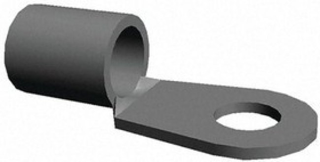 165301, SOLISTRAND Uninsulated Ring Terminal, M4 Stud Size, 4mm² to 6mm² Wire Size