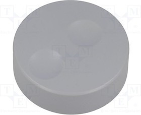 K18A1, Ручка, без указателя, пластмасса, Диам.оси 6мм, O39,6x13,5мм