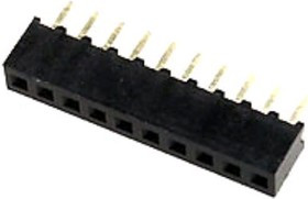 PBS2-10 (DS1026-01 -1x10), Гнездо на плату 2мм 1х10pin прямое PBS2-10 (DS1026-01 -1x10), Гнездо на плату 2мм 1х10pin прямое