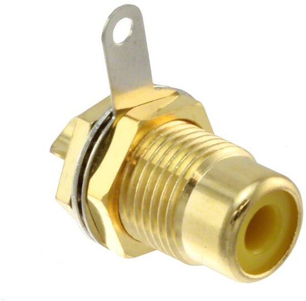 BPJR04AUX, RCA Phono Connectors REAR BLKHD RCA JACK BPJR04AUX, RCA Phono Connectors REAR BLKHD RCA JACK