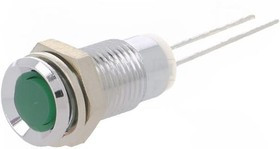 M.5030G, Индикат.лампа: LED, выпуклый, Отв: d8мм, на печатную плату, латунь M.5030G, Индикат.лампа: LED, выпуклый, Отв: d8мм, на печатную плату, латунь