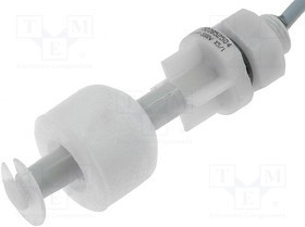 LS02-1A66-PP-500W, Датчик уровня жидкости, -20 90°C, 0,5А, 10Вт, 200VAC, 200VDC
