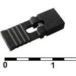 MJC (DS1027-2 LB), Джампер (черный) 2.54х13.7мм 2-контактный закрытый
