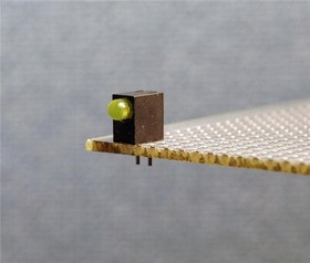 551-0807F, LED Circuit Board Indicators CBI 3MM BLUE