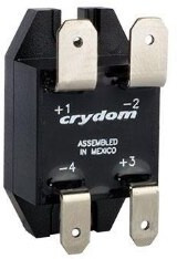 EL100D20-12N, Solid State Relays - Industrial Mount SSR Relay, Panel Mount, IP00, 100VDC/20A, 10-14VDC In, 90 QC