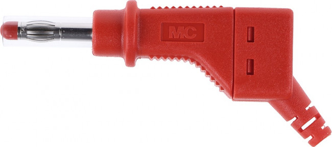 66.9328-22, Red Male Banana Plug, 4 mm Connector, Screw Termination, 32A, 600V, Nickel Plating