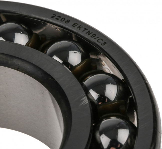 2208 EKTN9/C3 Self Aligning Ball Bearing- Open Type 40mm I.D, 80mm O.D