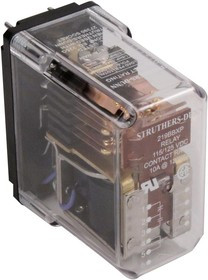 219BBXP-115/125VDC, RELAY, DPDT-NO, 240VAC, 28VDC, 10A