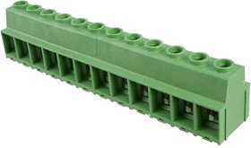1-1986713-2, Conn Power Terminal Block RCP 12 POS 15mm Screw ST Thru-Hole 130A/Contact Carton