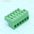 15EDGK-3.81-06P-14, Клеммник, 6-контактный, 3.81мм, угловой