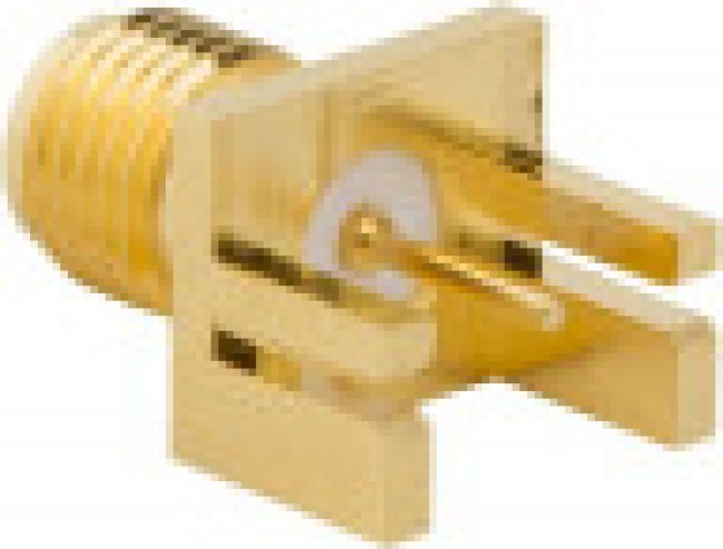 132432, RF CONNECTOR, SMA, STRAIGHT JACK, PCB