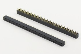 Разъем PBD2-2x40 розетка, шаг P2.0, контакты 80P, монтаж на плату