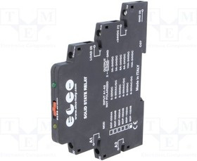 SDP-1024B, Реле: интерфейсное, SPDT, Uупр: 8-30ВDC, Uупр: 8-30ВAC, 10А, DIN