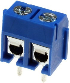 MA412-500M2 (301-021-12), Клеммник винтовой, 2-контактный, 5мм, прямой (OBSOLETE)